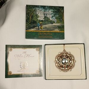 2005 White House Christmas Ornament In Box